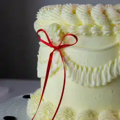 PME Ribbon Bow Cake Topper Rood