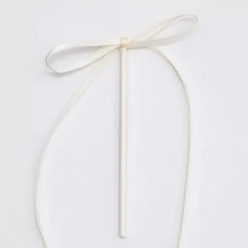 PME Ribbon Bow Cake Topper Wit