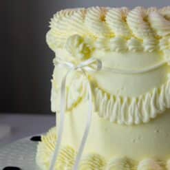 PME Ribbon Bow Cake Topper Wit