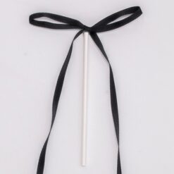 PME Ribbon Bow Cake Topper Zwart