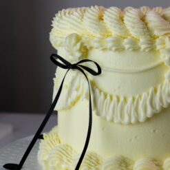 PME Ribbon Bow Cake Topper Zwart
