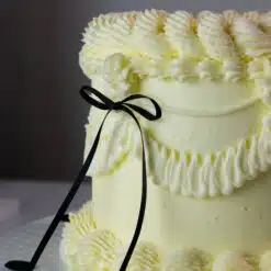 PME Ribbon Bow Cake Topper Zwart