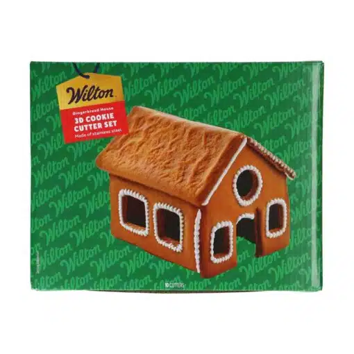 Wilton 3D Gingerbreadhouse Cookie Cutter Set/10