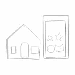 Wilton 3D Gingerbreadhouse Cookie Cutter Set/10