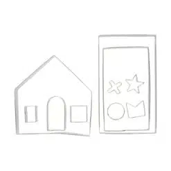 Wilton 3D Gingerbreadhouse Cookie Cutter Set/10