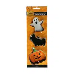 Wilton Cookie Cutter Set Ghost, Bat & Pumpkin