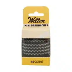 Wilton Mini Baking Cups Zwart