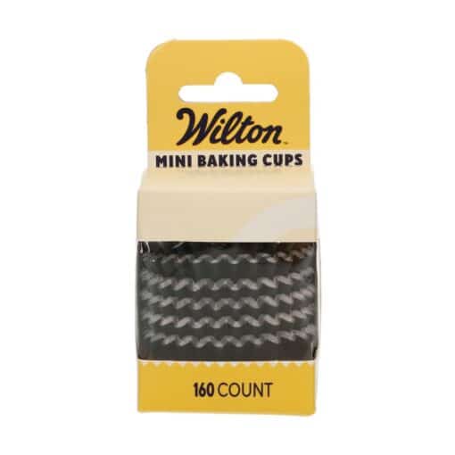 Wilton Mini Baking Cups Zwart