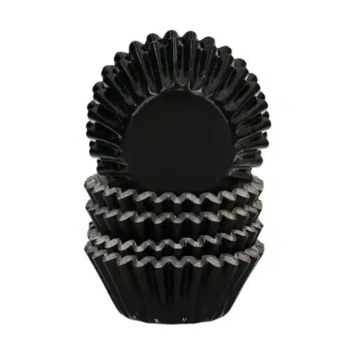 Wilton Mini Baking Cups Zwart