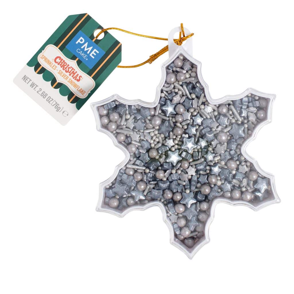 PME Christmas Sprinkles Silver Star