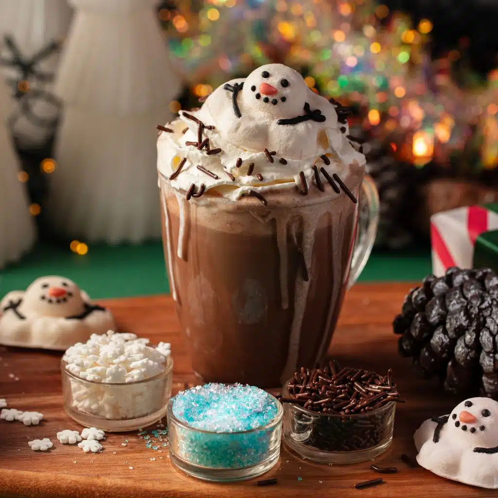 PME Hot Chocolate Decorating Kit Melting Snowman