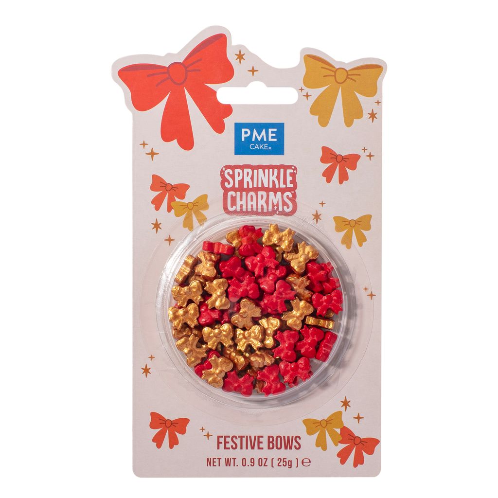 PME Sprinkle Charmes Festive Bows