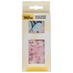 Wilton Eetbare Papieren Bloemen & Vlinders Pastel Roze