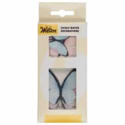 Wilton Eetbare Papieren Vlinders Pastel