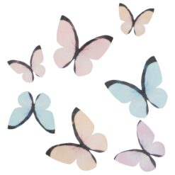 Wilton Eetbare Papieren Vlinders Pastel
