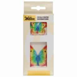 Wilton Eetbare Papieren Vlinders Regenboog