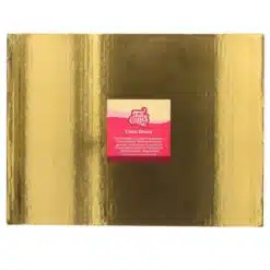 FunCakes Cake Drum Rechthoek Goud