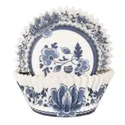 House of Marie Baking Cups Delfts Blauw