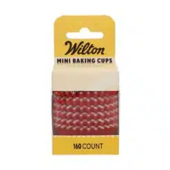 Wilton Mini Metallic Baking Cups Rood