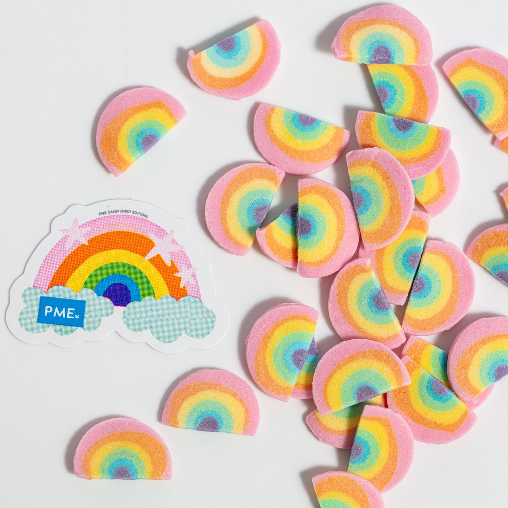 PME Sprinkle Charms Mini Rainbows