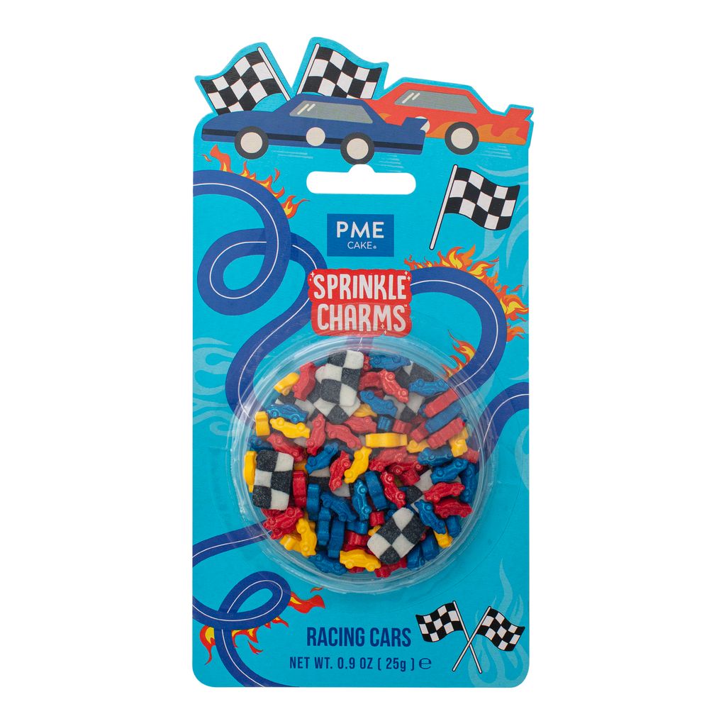 PME Sprinkle Charms Racing Cars