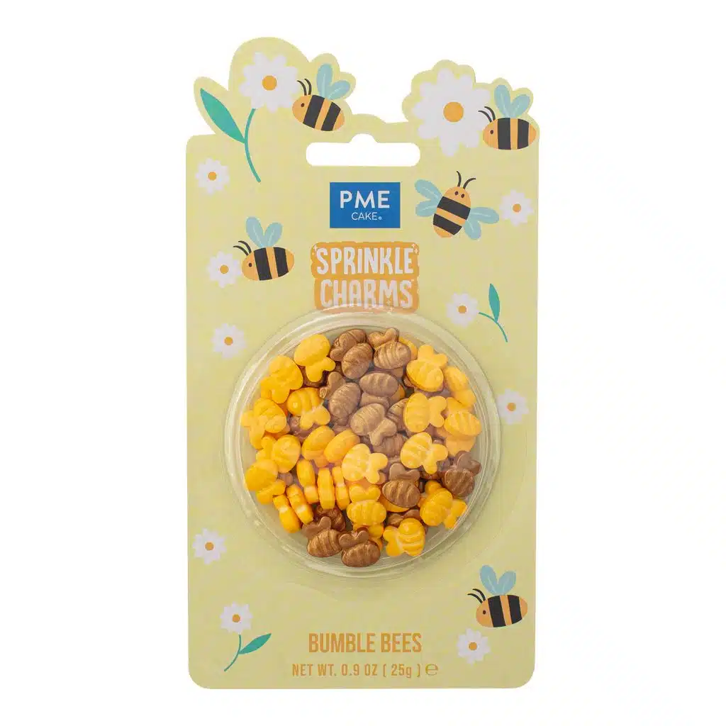 PME Sprinkle Charms Bumble Bees
