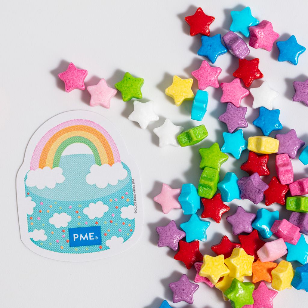 PME Sprinkle Charms Rainbow Stars