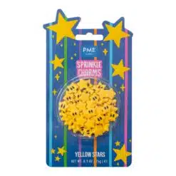 PME Sprinkle Charms Yellow Stars