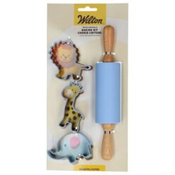 Wilton Baking Kit Koekjesuistekers Wilde Dieren