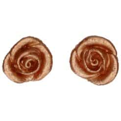 FunCakes Fondantdecoratie Rozen Brons Goud