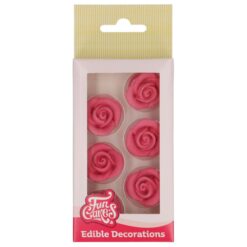 FunCakes Fondant Decoratie Rozen Roze