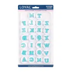 LOYAL Alfabet Uitstekers Mini Hoofdletters