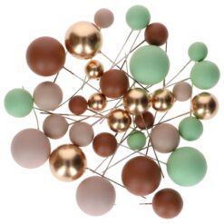 Simply Making Decorative Balls Earthy Tones
