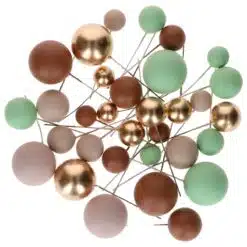 Simply Making Decorative Balls Earthy Tones