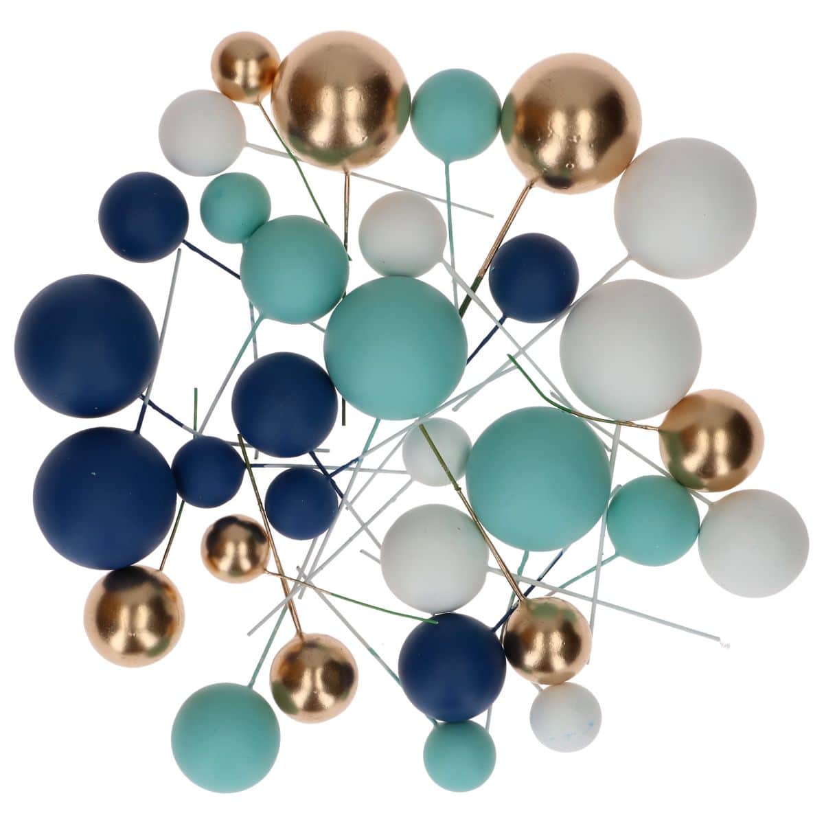 Simply Making Decorative Balls Blue Ombre