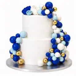 Simply Making Decorative Balls Blue Ombre