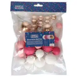 Simply Making Decorative Balls Hot Pink Ombre