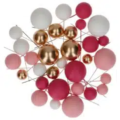 Simply Making Decorative Balls Hot Pink Ombre
