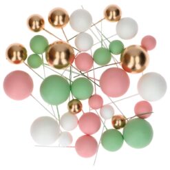 Simply Making Decorative Balls Pastel Green and Pink