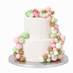 Simply Making Decorative Balls Pastel Green and Pink