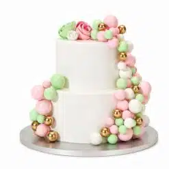 Simply Making Decorative Balls Pastel Green and Pink
