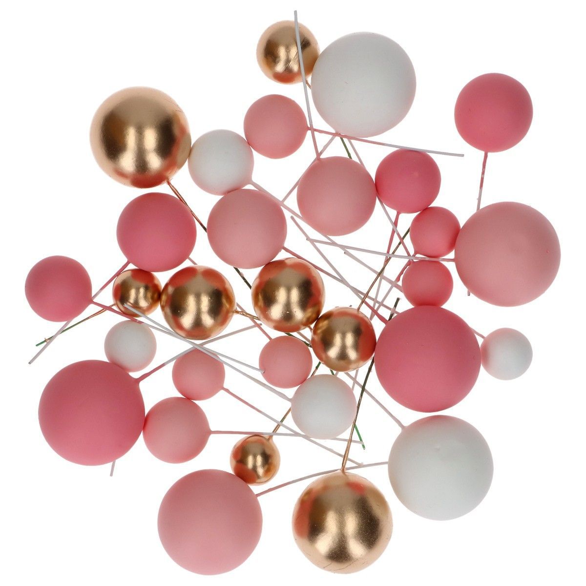 Simply Making Decorative Balls Pink Ombre