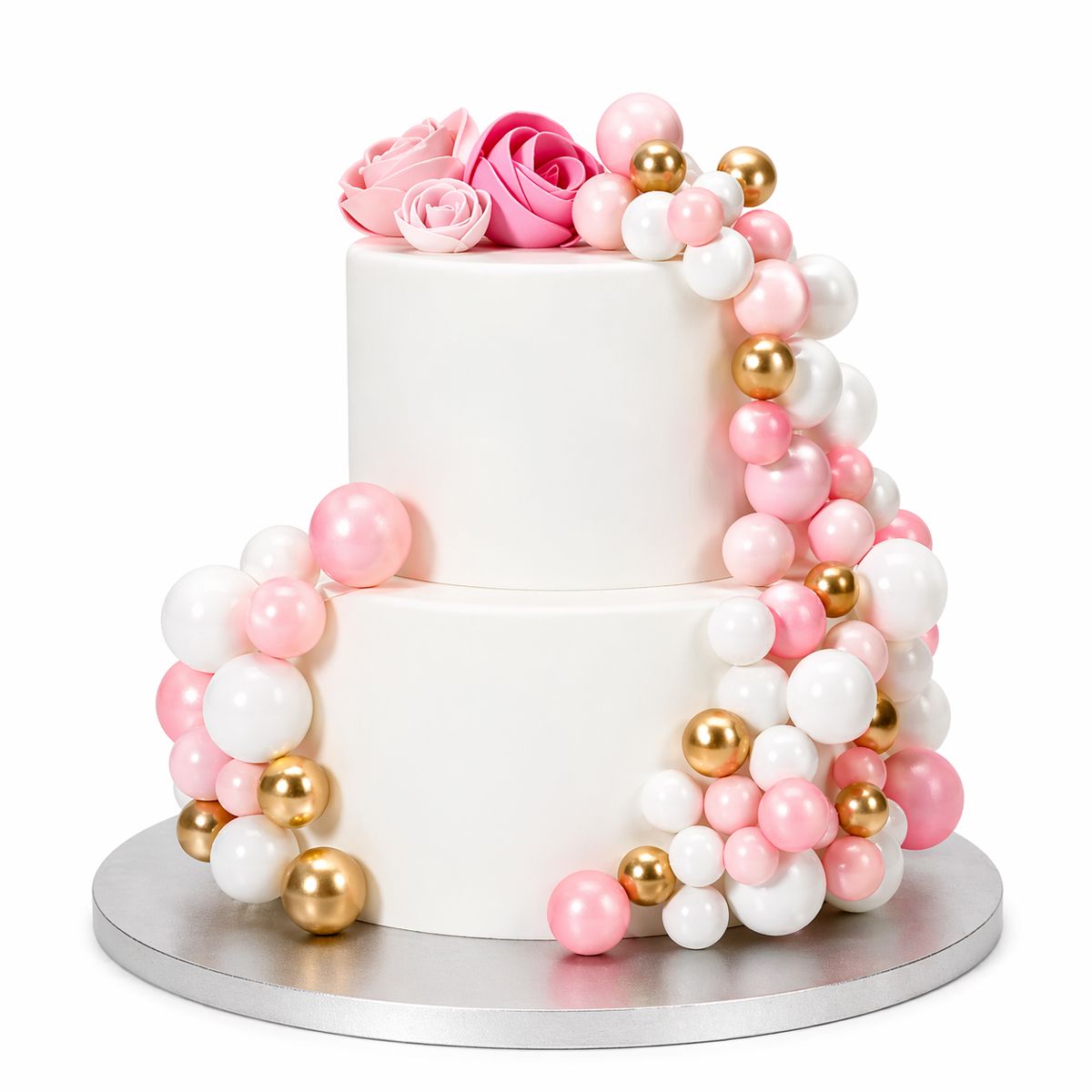 Simply Making Decorative Balls Pink Ombre