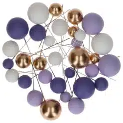 Simply Making Decorative Balls Purple Ombre