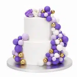 Simply Making Decorative Balls Purple Ombre